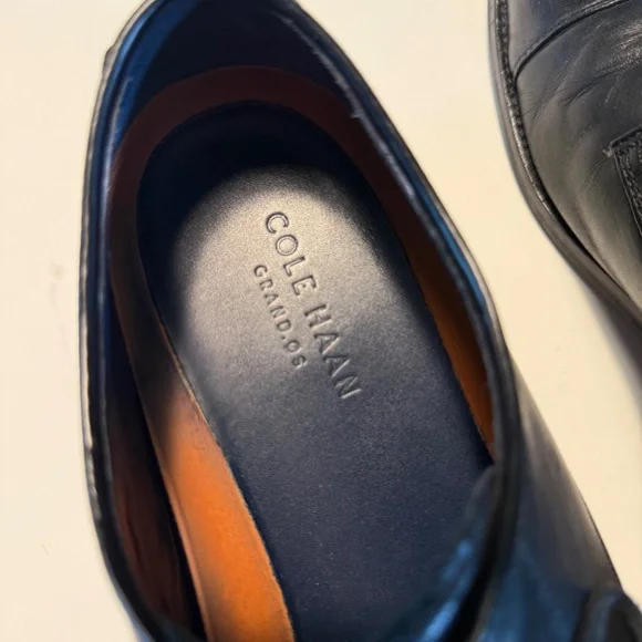 Cole Haan LENOX HILL CAP OXFORD Black leather - Picture 6 of 7